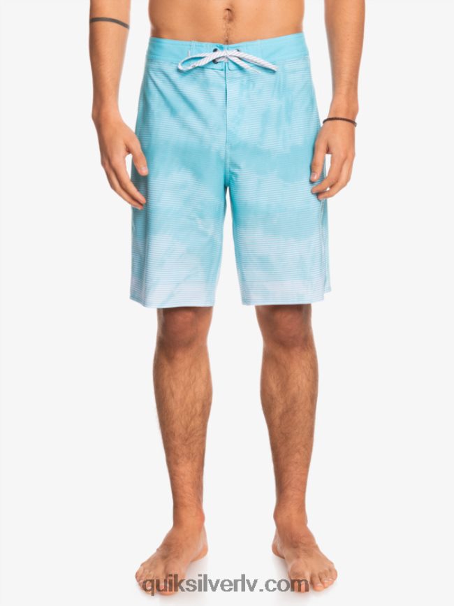 vīriešiem Quiksilver surfsilk masīvi 20 dēļu šorti eņģelis zils 88064R1598