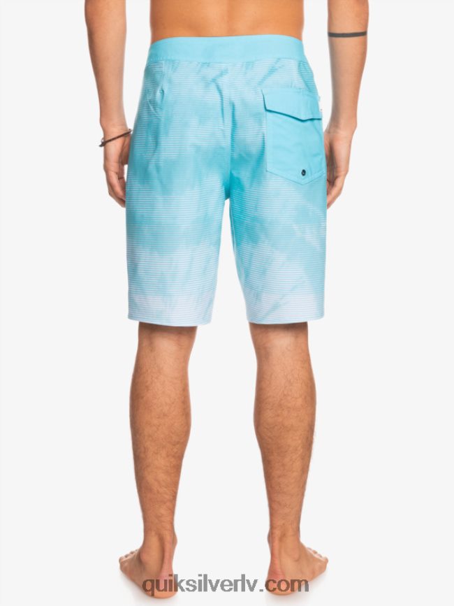 vīriešiem Quiksilver surfsilk masīvi 20 dēļu šorti eņģelis zils 88064R1598