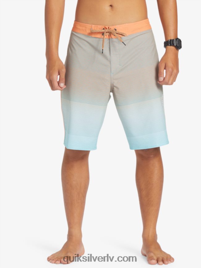 vīriešiem Quiksilver surfsilk masīvi 20 dēļu šorti kameja zils 88064R333