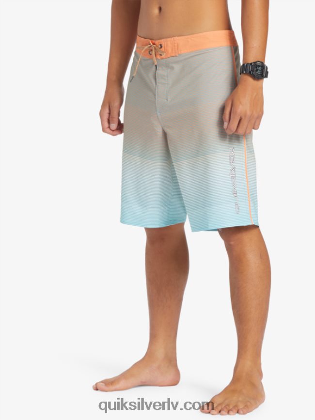 vīriešiem Quiksilver surfsilk masīvi 20 dēļu šorti kameja zils 88064R333