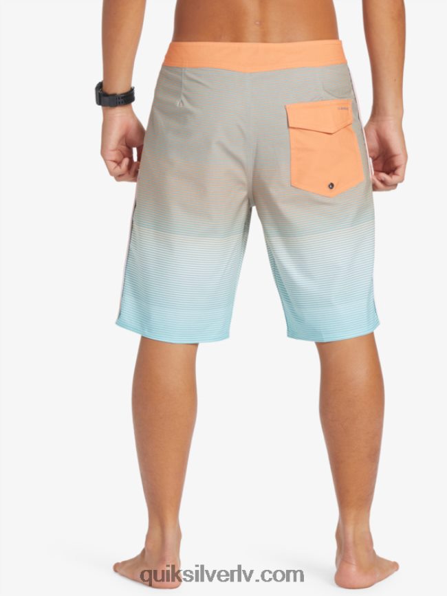 vīriešiem Quiksilver surfsilk masīvi 20 dēļu šorti kameja zils 88064R333