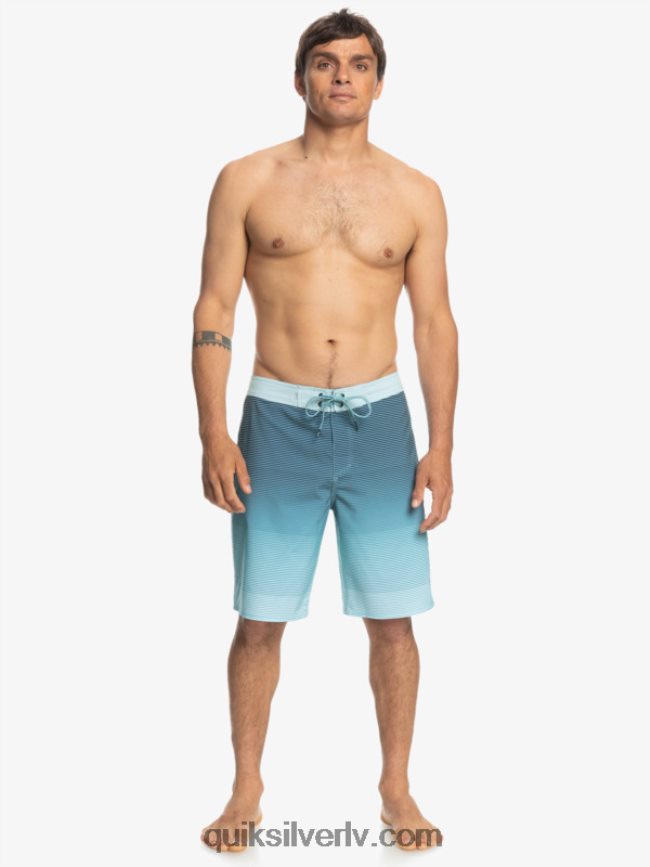 vīriešiem Quiksilver surfsilk masīvi 20 dēļu šorti ledus ūdens 88064R1594