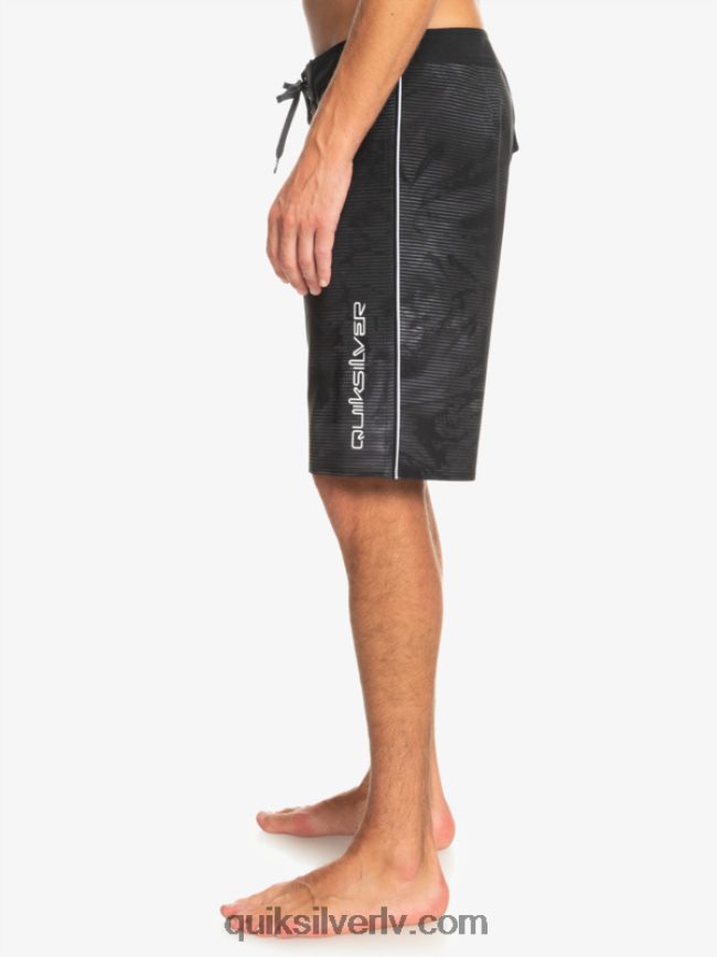 vīriešiem Quiksilver surfsilk masīvi 20 dēļu šorti melns 88064R335