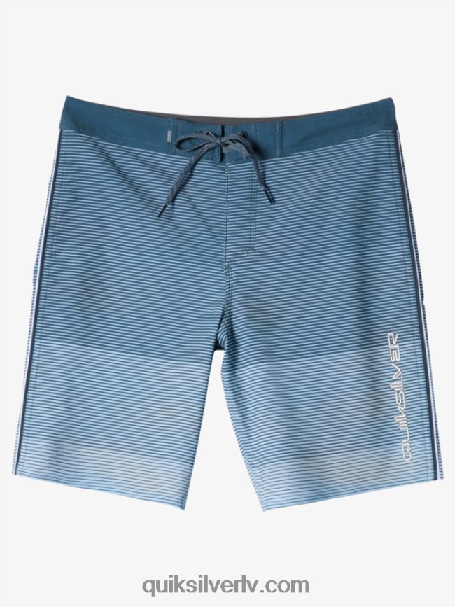 vīriešiem Quiksilver surfsilk masīvi 20 dēļu šorti pusnakts flote 88064R332