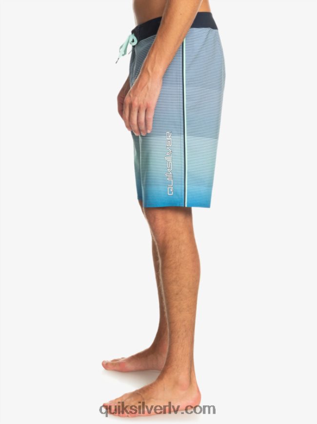 vīriešiem Quiksilver surfsilk masīvi 20 dēļu šorti snorkel zils 88064R336