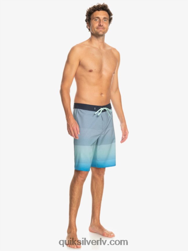 vīriešiem Quiksilver surfsilk masīvi 20 dēļu šorti snorkel zils 88064R336