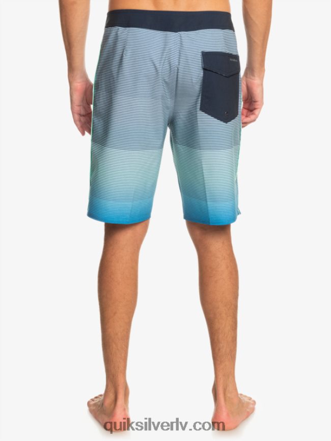 vīriešiem Quiksilver surfsilk masīvi 20 dēļu šorti snorkel zils 88064R336