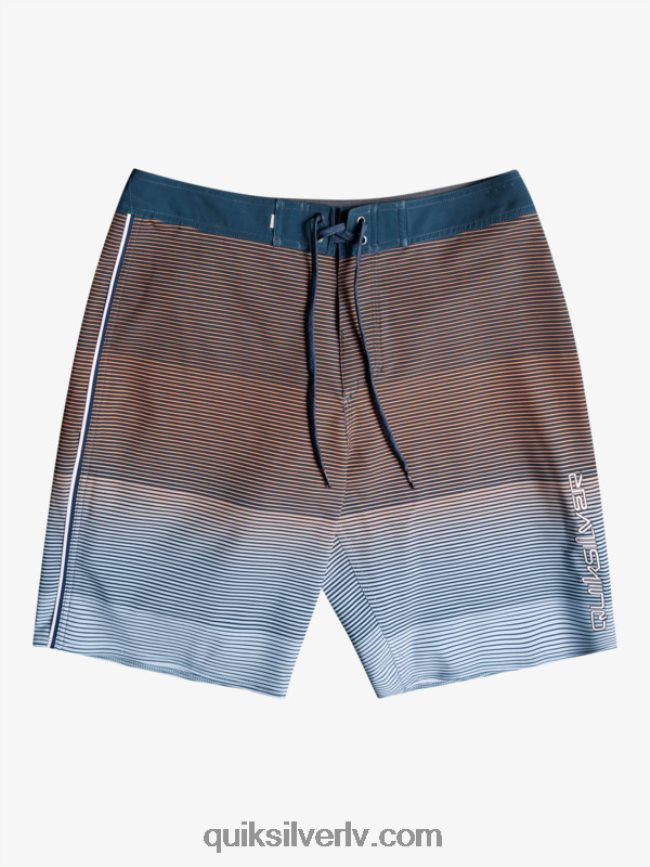 vīriešiem Quiksilver surfsilk masīvi 20 dēļu šorti zīmotnes zilā krāsā 88064R1601