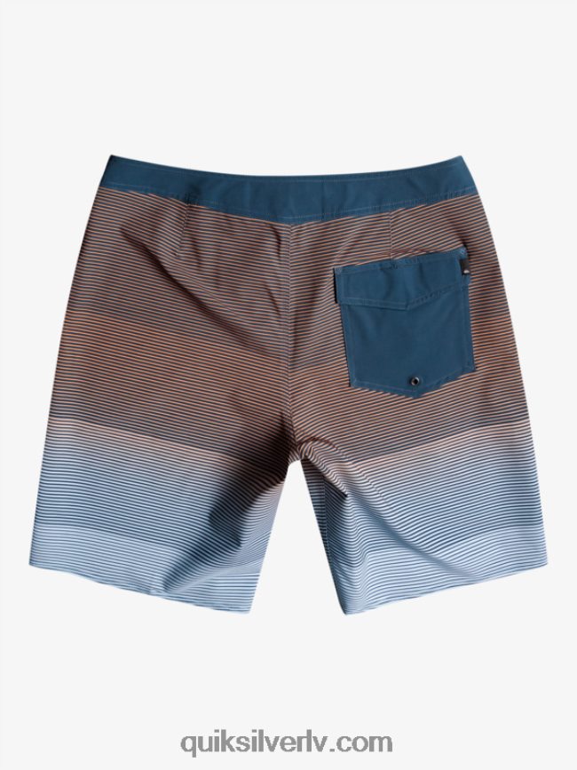 vīriešiem Quiksilver surfsilk masīvi 20 dēļu šorti zīmotnes zilā krāsā 88064R1601