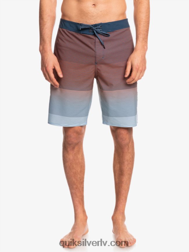 vīriešiem Quiksilver surfsilk masīvi 20 dēļu šorti zīmotnes zilā krāsā 88064R1601