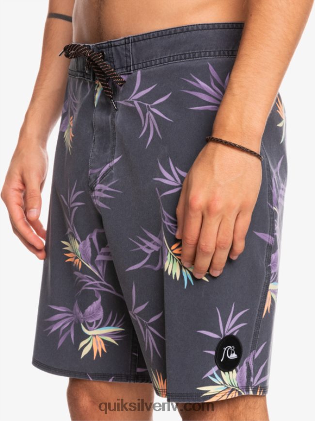 vīriešiem Quiksilver surfsilk mazgāti 18 dēļu šorti asfalts 88064R1758