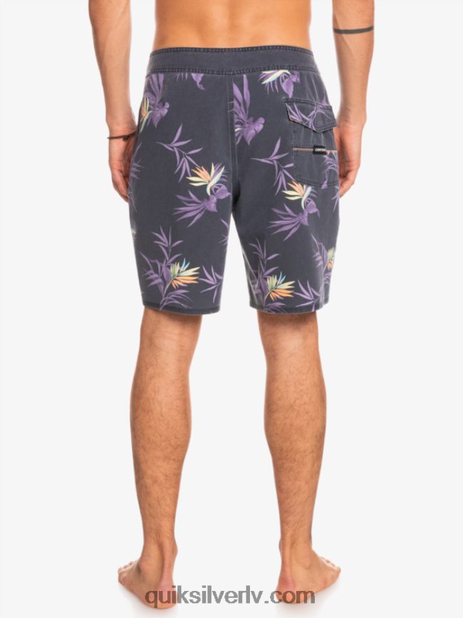 vīriešiem Quiksilver surfsilk mazgāti 18 dēļu šorti asfalts 88064R1758