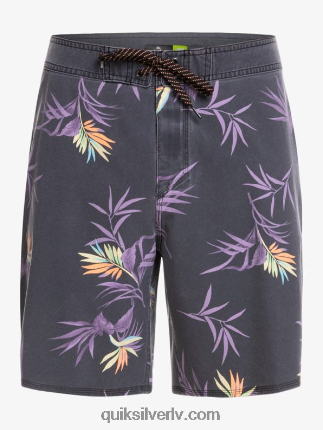 vīriešiem Quiksilver surfsilk mazgāti 18 dēļu šorti asfalts 88064R1758
