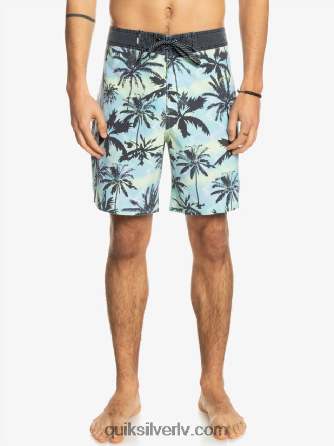 vīriešiem Quiksilver surfsilk mazgāti 18 dēļu šorti buttercup 88064R1757