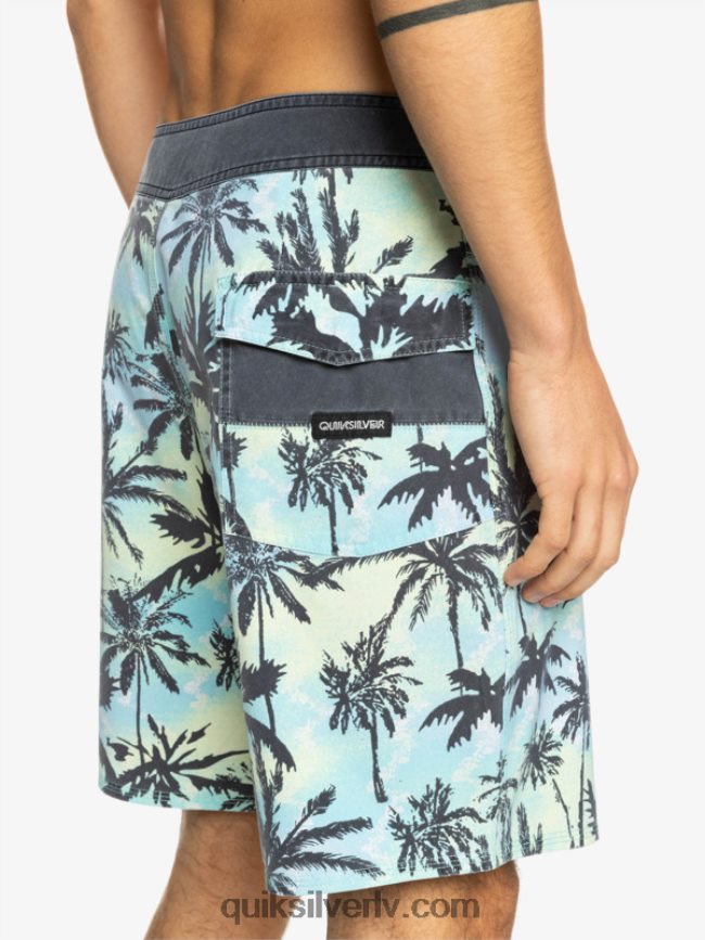 vīriešiem Quiksilver surfsilk mazgāti 18 dēļu šorti buttercup 88064R1757