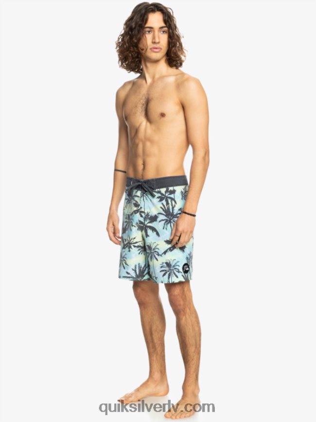 vīriešiem Quiksilver surfsilk mazgāti 18 dēļu šorti buttercup 88064R1757