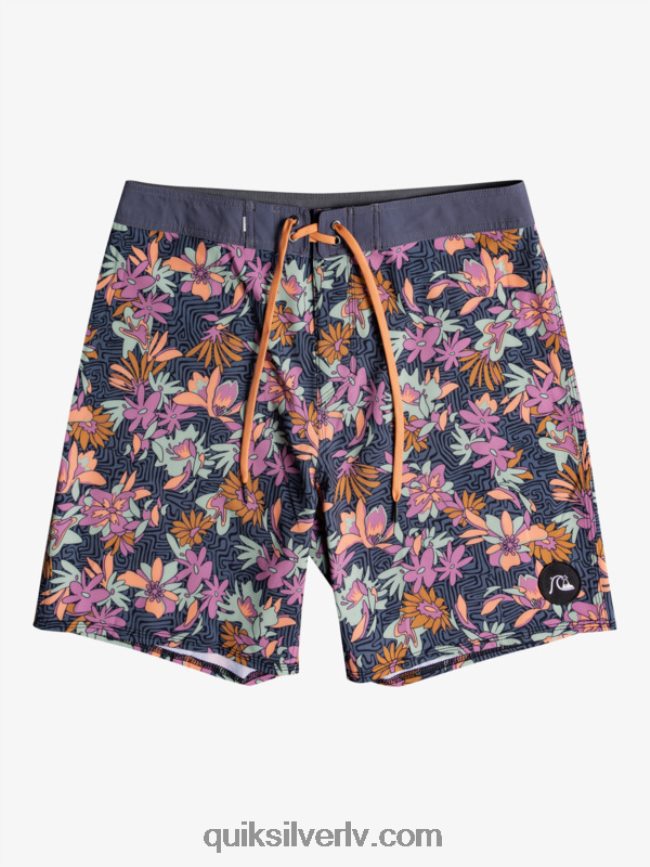 vīriešiem Quiksilver surfsilk mazgāti 18 dēļu šorti dzelzs vārti 88064R1756