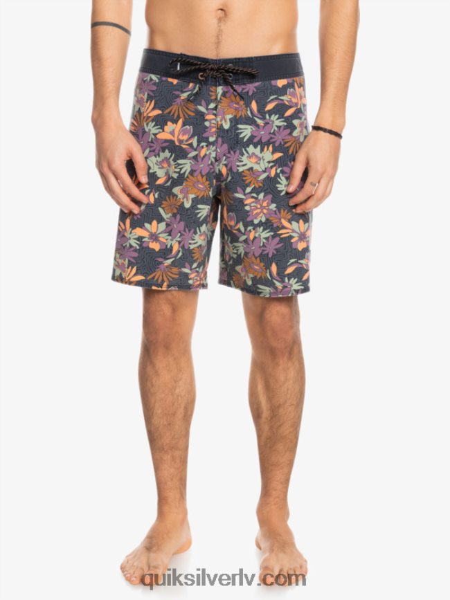 vīriešiem Quiksilver surfsilk mazgāti 18 dēļu šorti dzelzs vārti 88064R1756