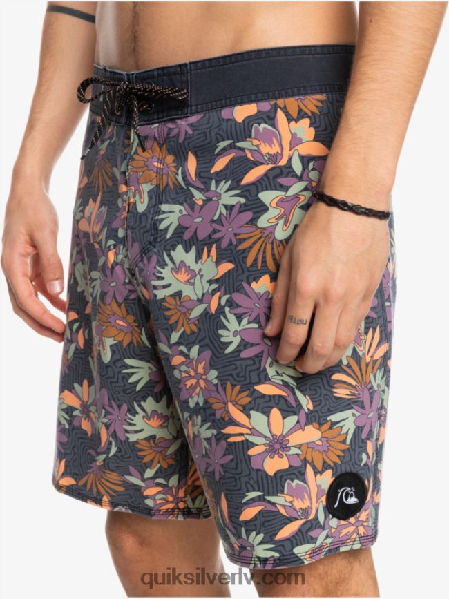 vīriešiem Quiksilver surfsilk mazgāti 18 dēļu šorti dzelzs vārti 88064R1756