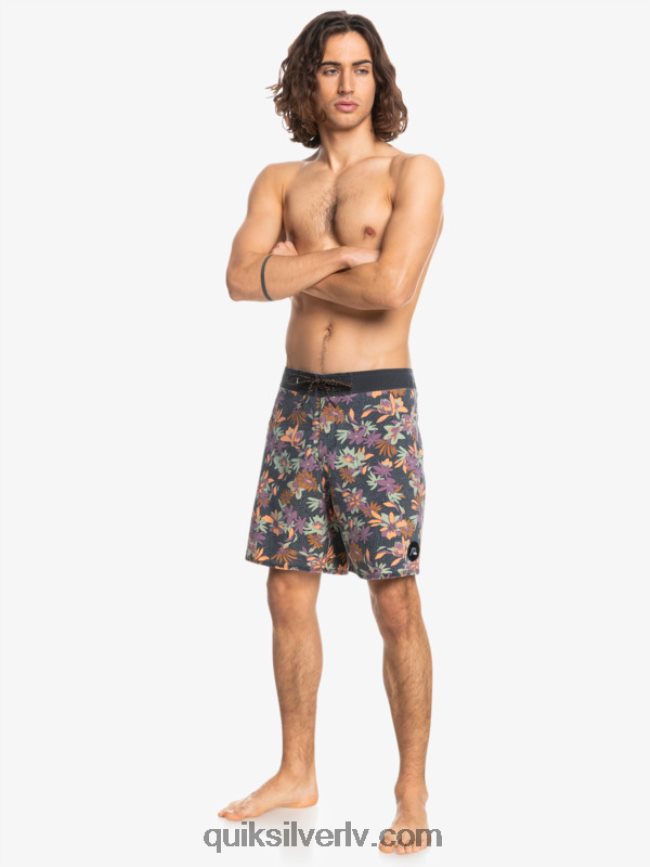 vīriešiem Quiksilver surfsilk mazgāti 18 dēļu šorti dzelzs vārti 88064R1756