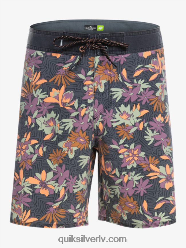 vīriešiem Quiksilver surfsilk mazgāti 18 dēļu šorti dzelzs vārti 88064R1756