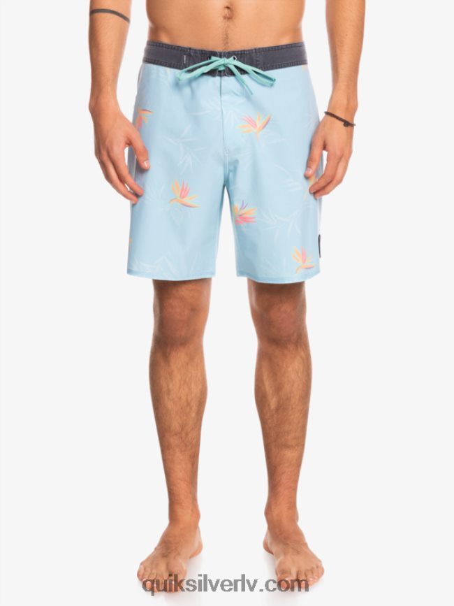 vīriešiem Quiksilver surfsilk mazgāti 18 dēļu šorti eņģelis zils 88064R1760