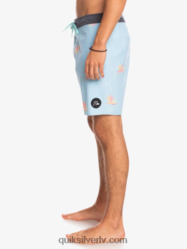 vīriešiem Quiksilver surfsilk mazgāti 18 dēļu šorti eņģelis zils 88064R1760
