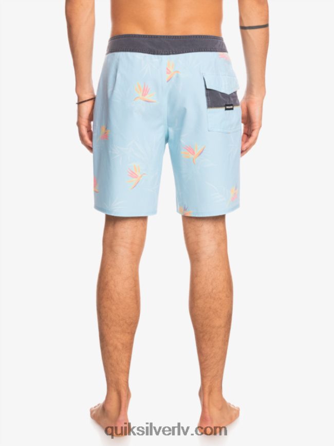 vīriešiem Quiksilver surfsilk mazgāti 18 dēļu šorti eņģelis zils 88064R1760