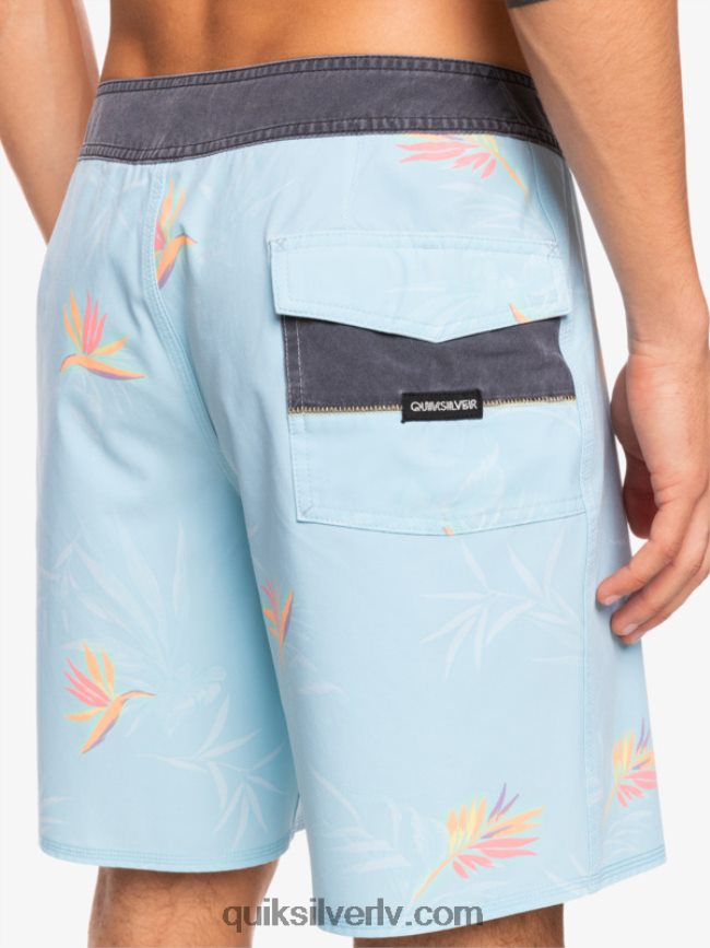 vīriešiem Quiksilver surfsilk mazgāti 18 dēļu šorti eņģelis zils 88064R1760