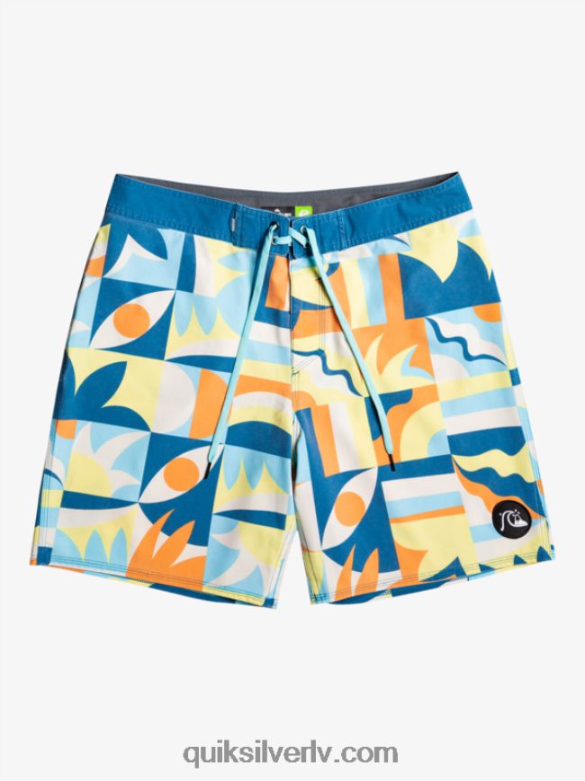 vīriešiem Quiksilver surfsilk mazgāti 18 dēļu šorti jūras osta 88064R1759