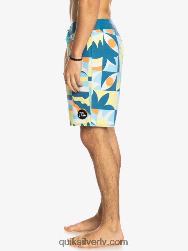 vīriešiem Quiksilver surfsilk mazgāti 18 dēļu šorti jūras osta 88064R1759