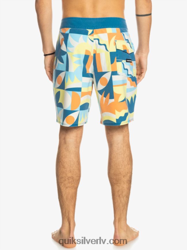 vīriešiem Quiksilver surfsilk mazgāti 18 dēļu šorti jūras osta 88064R1759