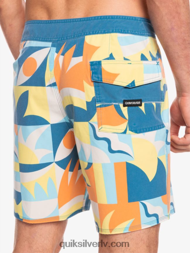 vīriešiem Quiksilver surfsilk mazgāti 18 dēļu šorti jūras osta 88064R1759