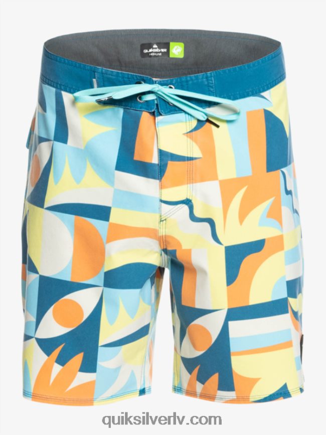 vīriešiem Quiksilver surfsilk mazgāti 18 dēļu šorti jūras osta 88064R1759