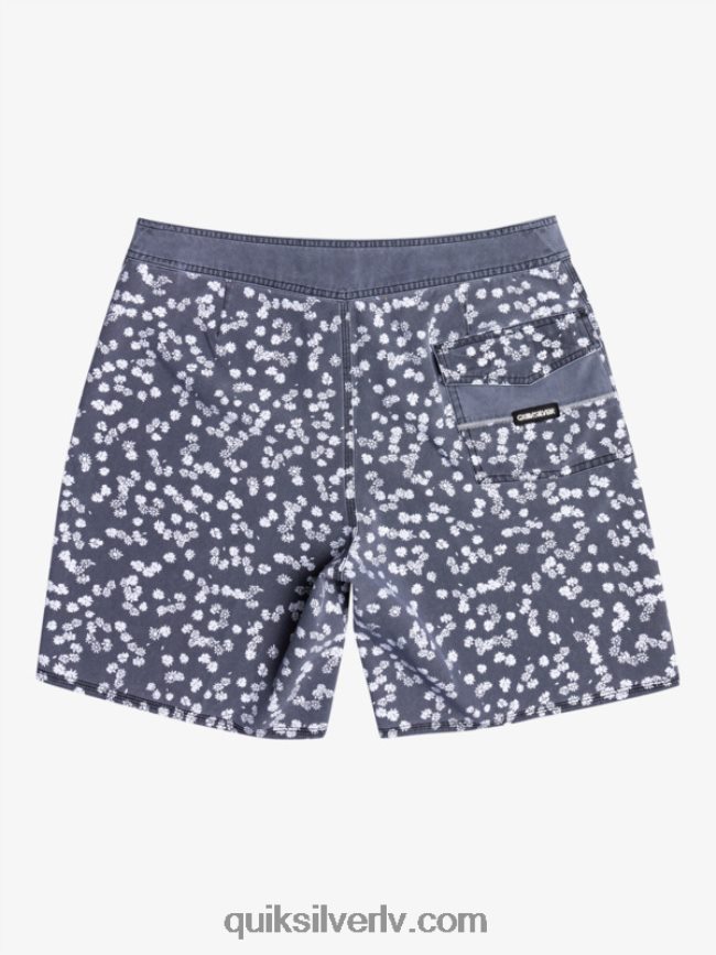 vīriešiem Quiksilver surfsilk mazgāti 18 dēļu šorti melns 88064R1755