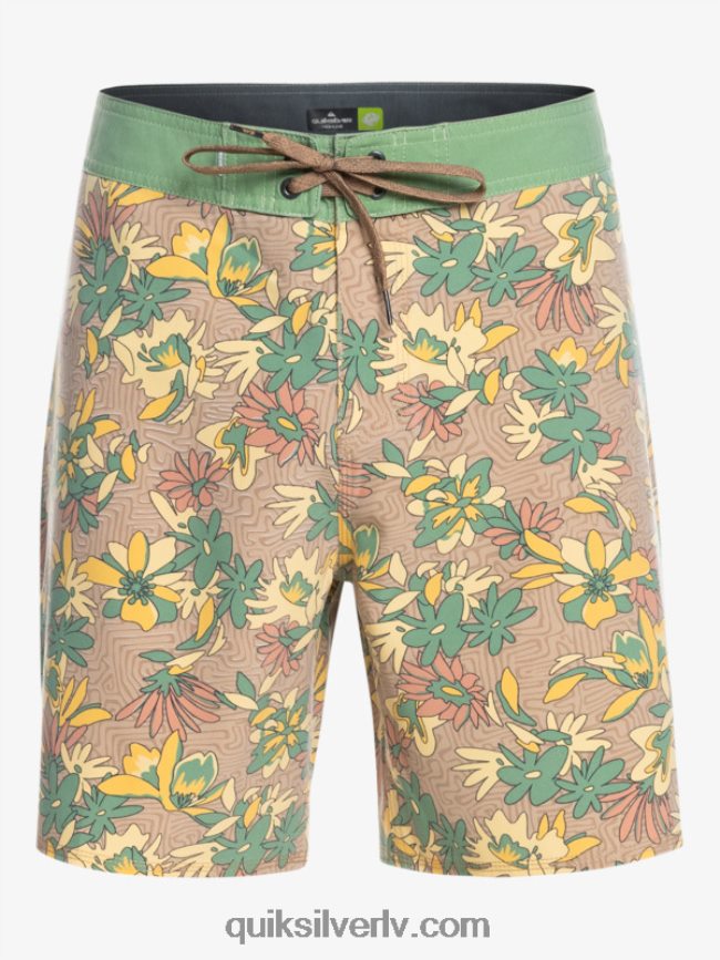 vīriešiem Quiksilver surfsilk mazgāti 18 dēļu šorti zelta stienis 88064R1754