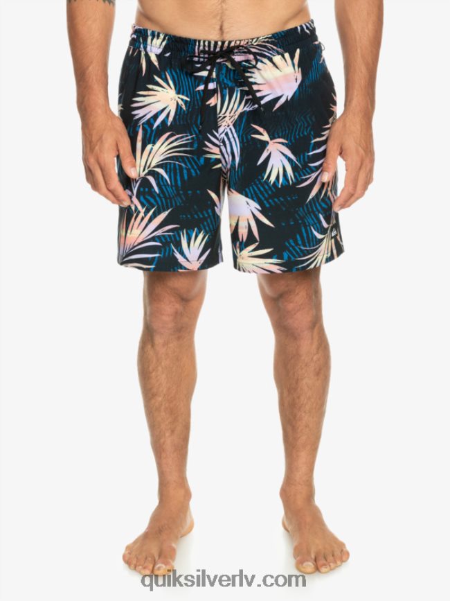vīriešiem Quiksilver surfsilk mix 17 zalves melns 88064R634