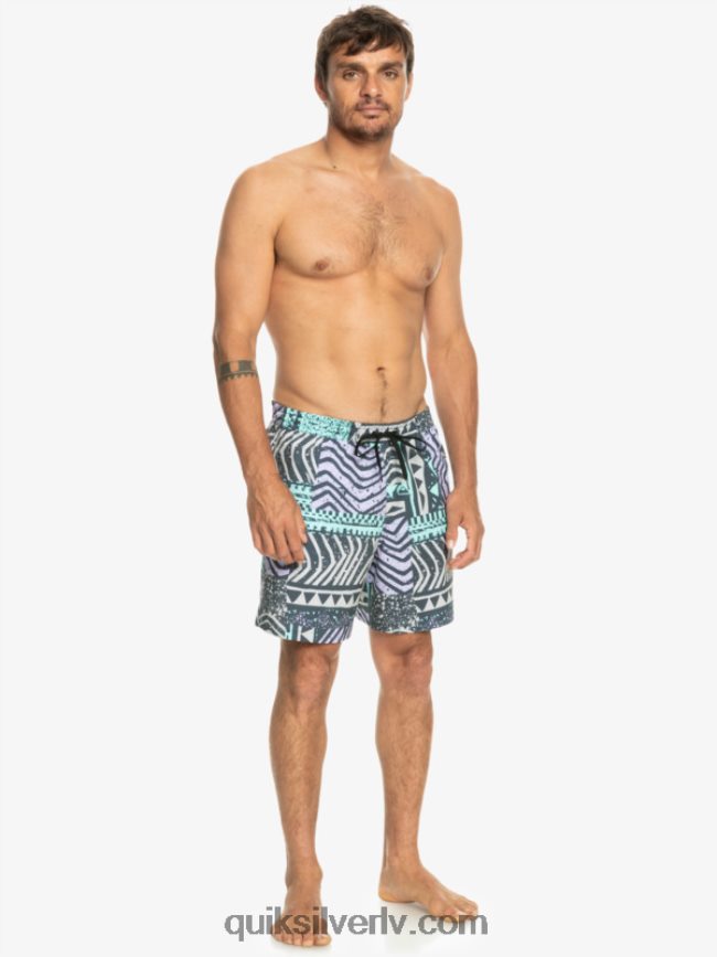 vīriešiem Quiksilver surfsilk mix 17 zalves pusnakts flote 88064R636