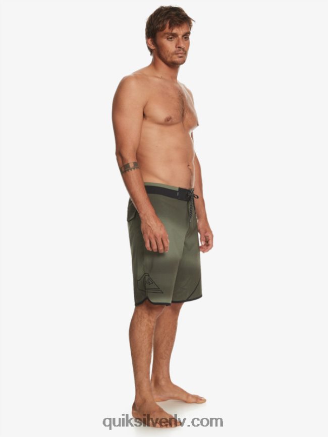 vīriešiem Quiksilver surfsilk new wave 20 dēļu šorti Četrlapu āboliņš 88064R224