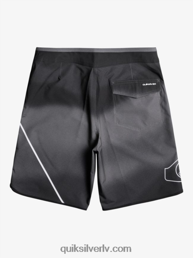 vīriešiem Quiksilver surfsilk new wave 20 dēļu šorti melns 88064R223