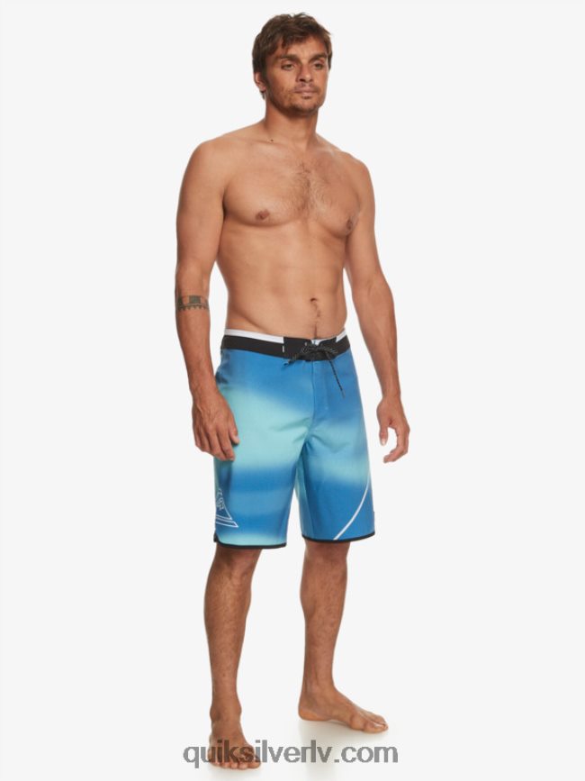 vīriešiem Quiksilver surfsilk new wave 20 dēļu šorti upe zila 88064R225