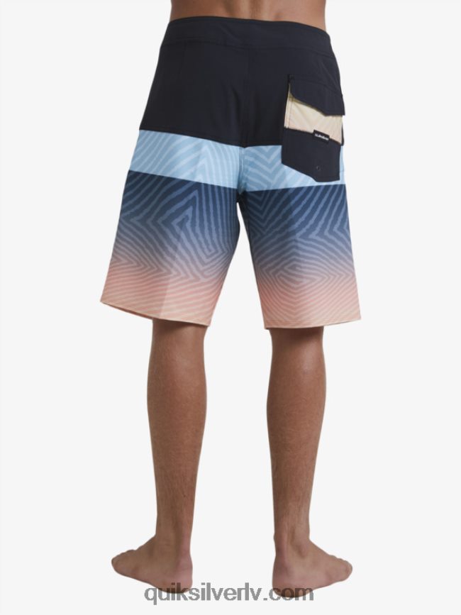 vīriešiem Quiksilver surfsilk panelis 20 dēļu šorti asfalts 88064R136