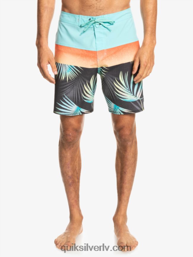 vīriešiem Quiksilver surfsilk panelis 20 dēļu šorti asfalts 88064R1453