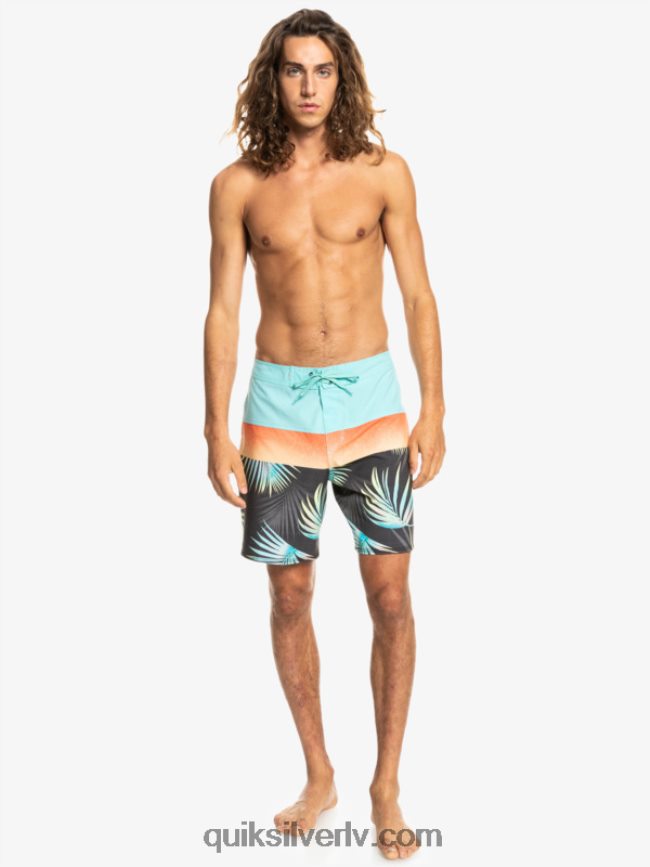 vīriešiem Quiksilver surfsilk panelis 20 dēļu šorti asfalts 88064R1453