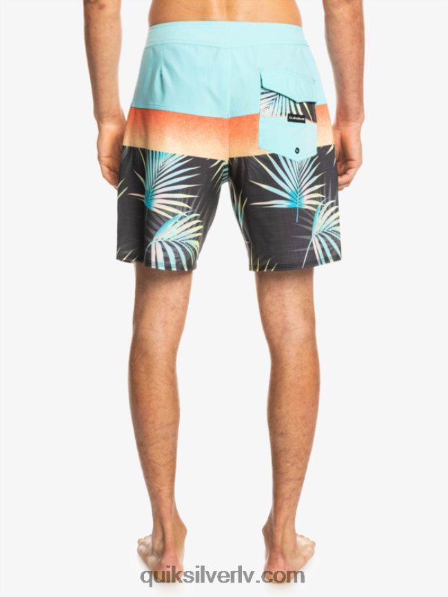 vīriešiem Quiksilver surfsilk panelis 20 dēļu šorti asfalts 88064R1453