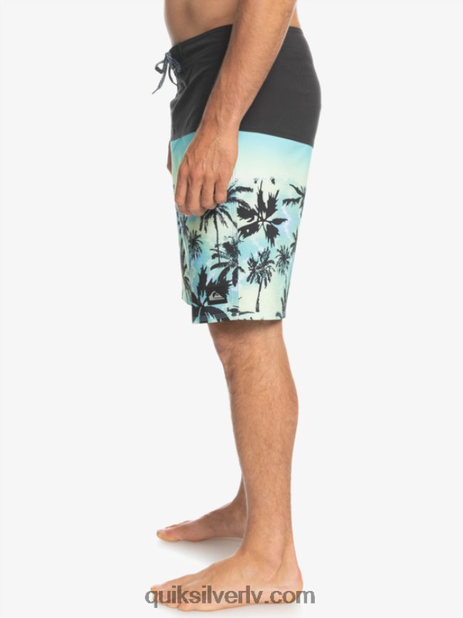 vīriešiem Quiksilver surfsilk panelis 20 dēļu šorti asfalts 88064R1461