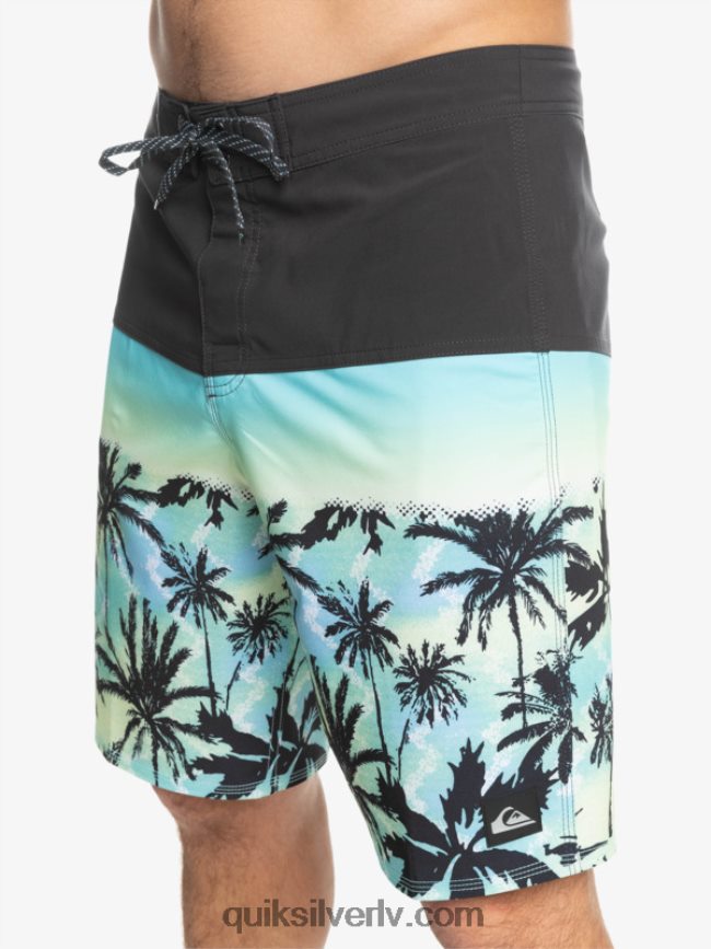vīriešiem Quiksilver surfsilk panelis 20 dēļu šorti asfalts 88064R1461