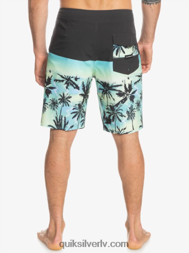 vīriešiem Quiksilver surfsilk panelis 20 dēļu šorti asfalts 88064R1461