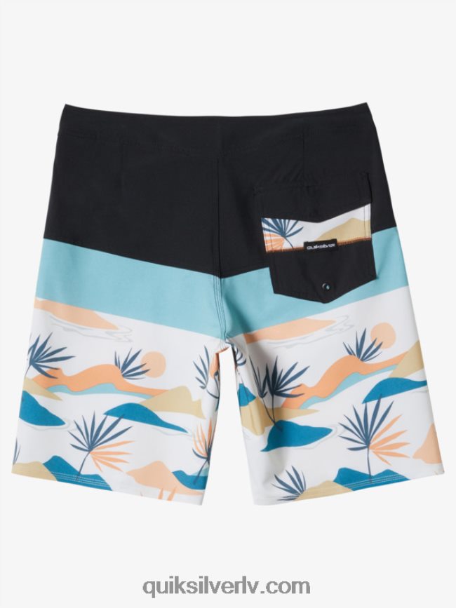 vīriešiem Quiksilver surfsilk panelis 20 dēļu šorti dzelzs vārti 88064R133