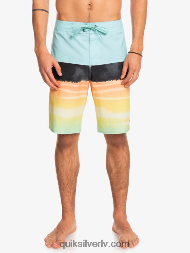 vīriešiem Quiksilver surfsilk panelis 20 dēļu šorti eņģelis zils 88064R1463